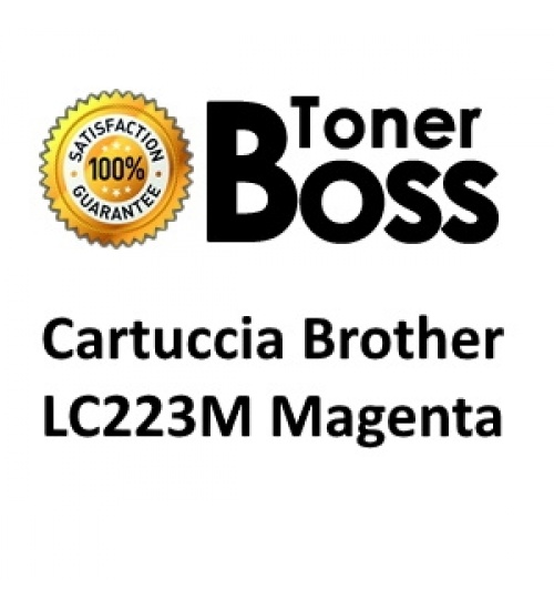 Cartuccia compatibile Brother LC223M magenta