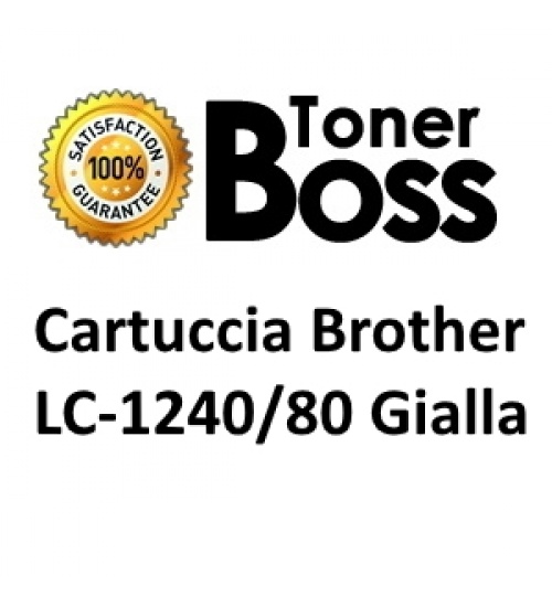 Cartuccia compatibile Brother LC-1240/1280 gialla