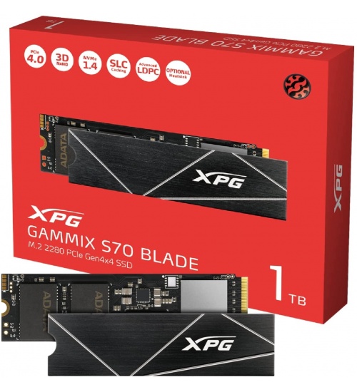 Solid state XPG Gammix S70 Blade da 1TB M.2 2280 PCIe Gen4x4